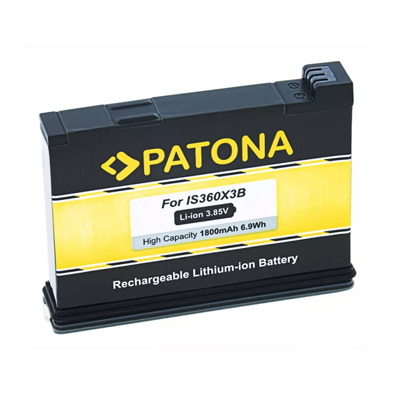 PATONA 1389 Battery f Insta360 X3 CINAQBT/A аккумуляторная батарея