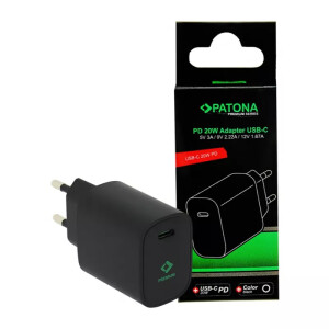 Patona USB PATONA 2591 PD20W ADAPTER USB-C адаптер сети
