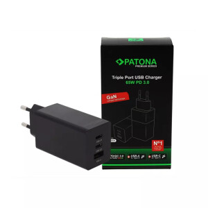 Patona USB PATONA 2640 PREMİUM GAN PD65W ADAPTER адаптер сети