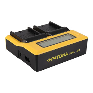 Patona LCD USB двойное зарядное устройство for Sony NP-FM50 NP-F550 NP-F750 NP-F970