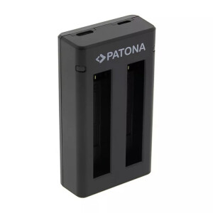 Patona Insta360 X3 CINAQBT/A двойное зарядное устройство с Micro-USB кабелем