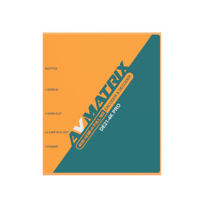 AVMATRIX DE21-4KPRO HDMI/NDI энкодер-декодер двунаправленный