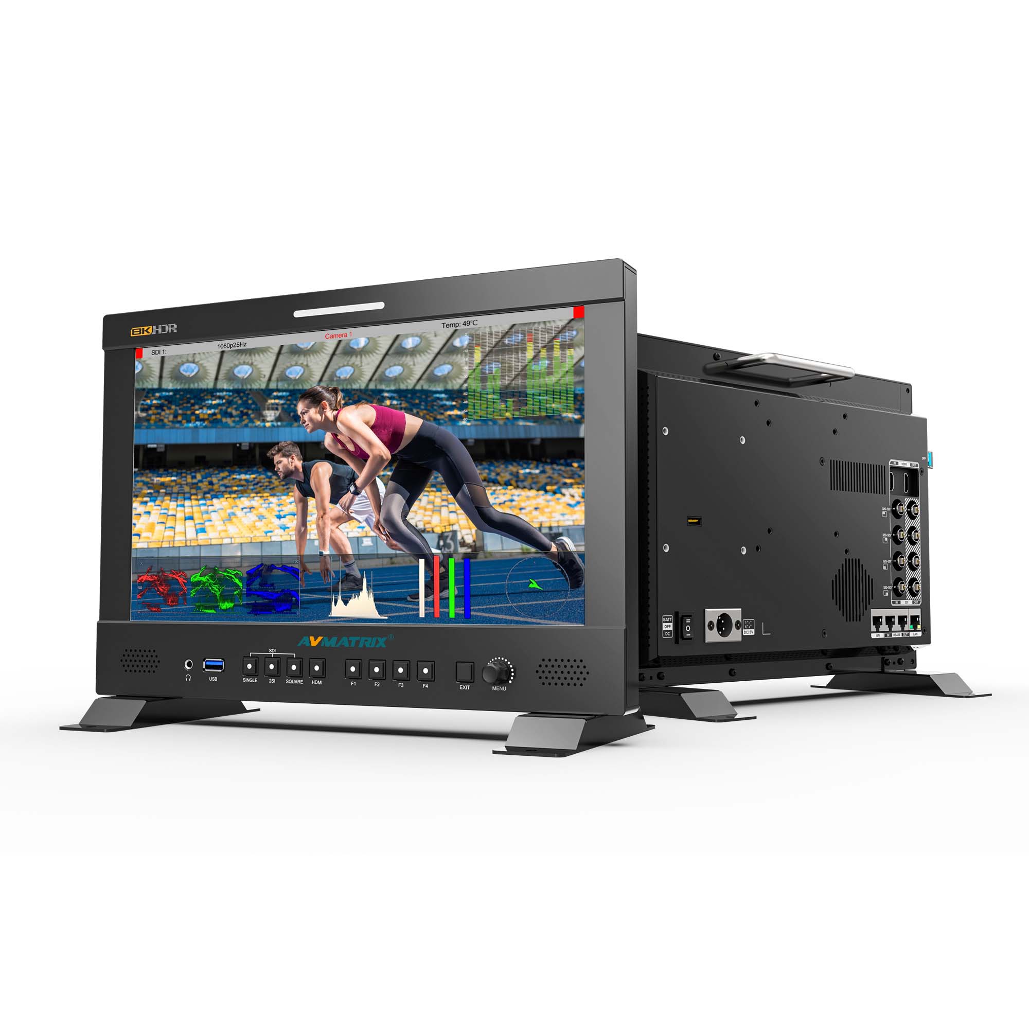 AVMATRIX BSM133-8K видеомонитор