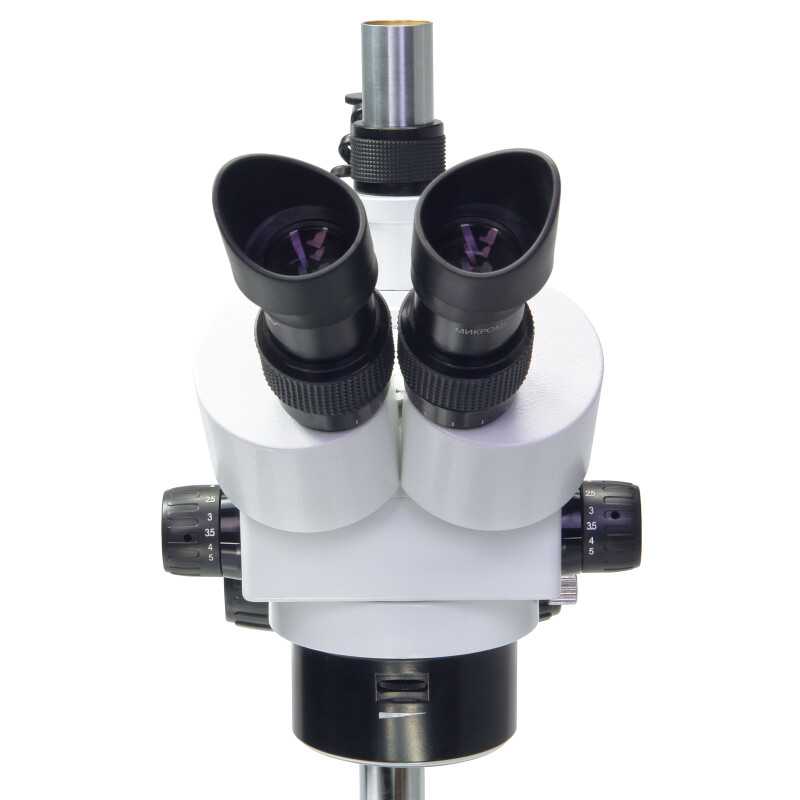 Микромед МС-4-ZOOM LED микроскоп стерео (тринокуляр)