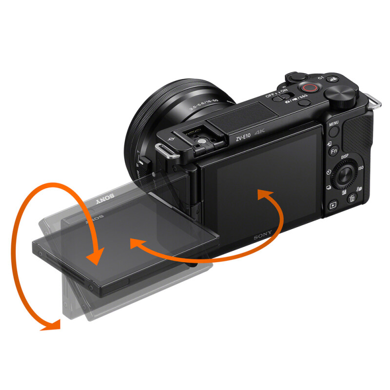 SONY ZV-E10 Kit + 16-50 II черный фотоаппарат