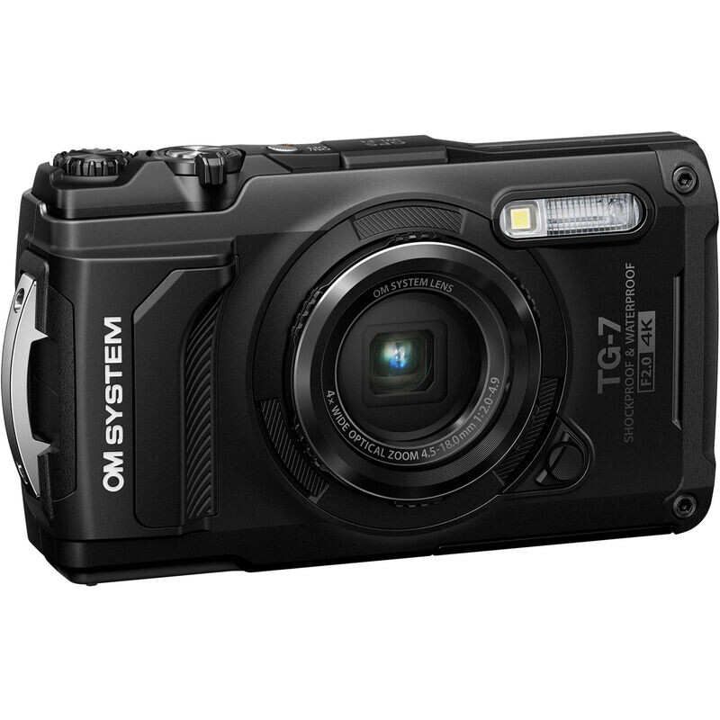 OLYMPUS OM System Tough TG-7 Black фотоаппарат