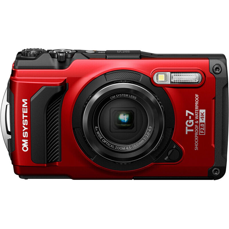 OLYMPUS OM System Tough TG-7 Red фотоаппарат