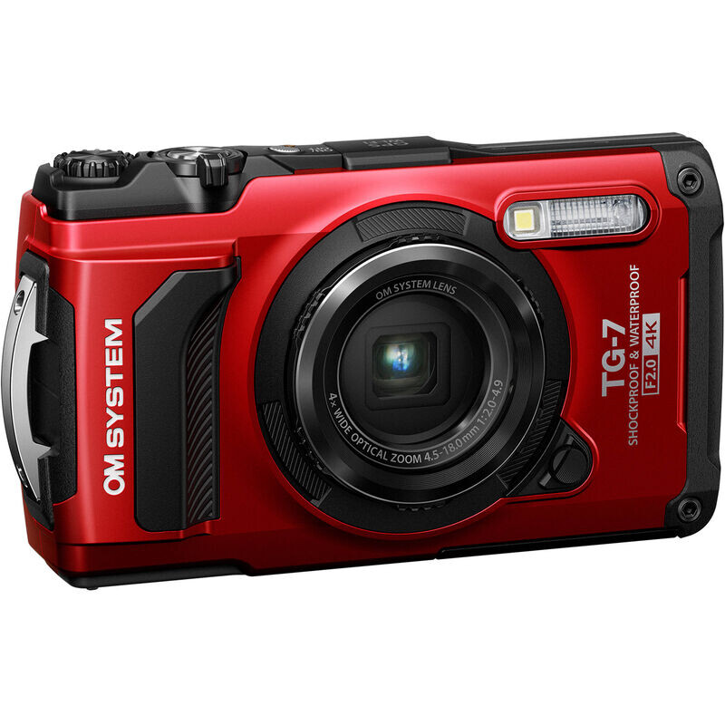 OLYMPUS OM System Tough TG-7 Red фотоаппарат