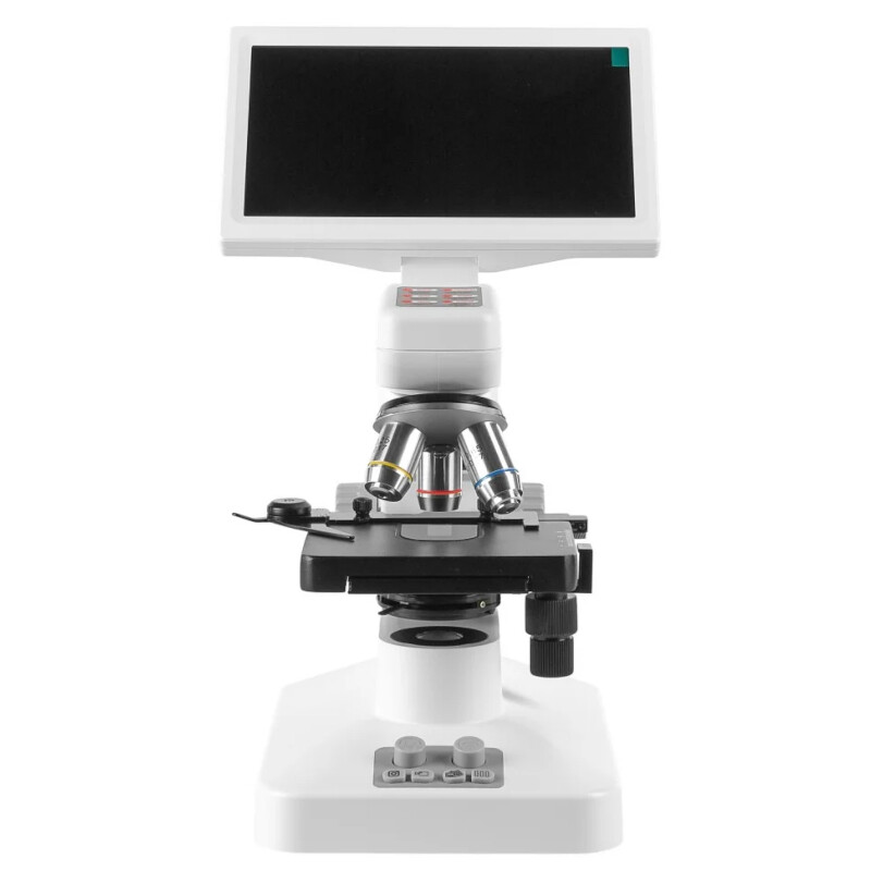 Микромед iMicro LCD цифровой микроскоп с нагревательным столиком