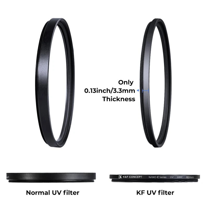 K&F Concept Nano-C Magnetic HMC UV 62мм светофильтр