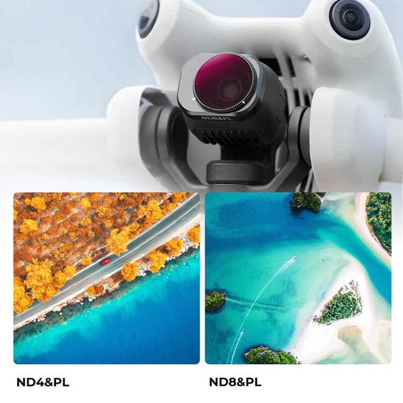 K&F Concept Nano-X ND/PL + CPL для DJI Mini 4 Pro (6шт) комплект светофильтров
