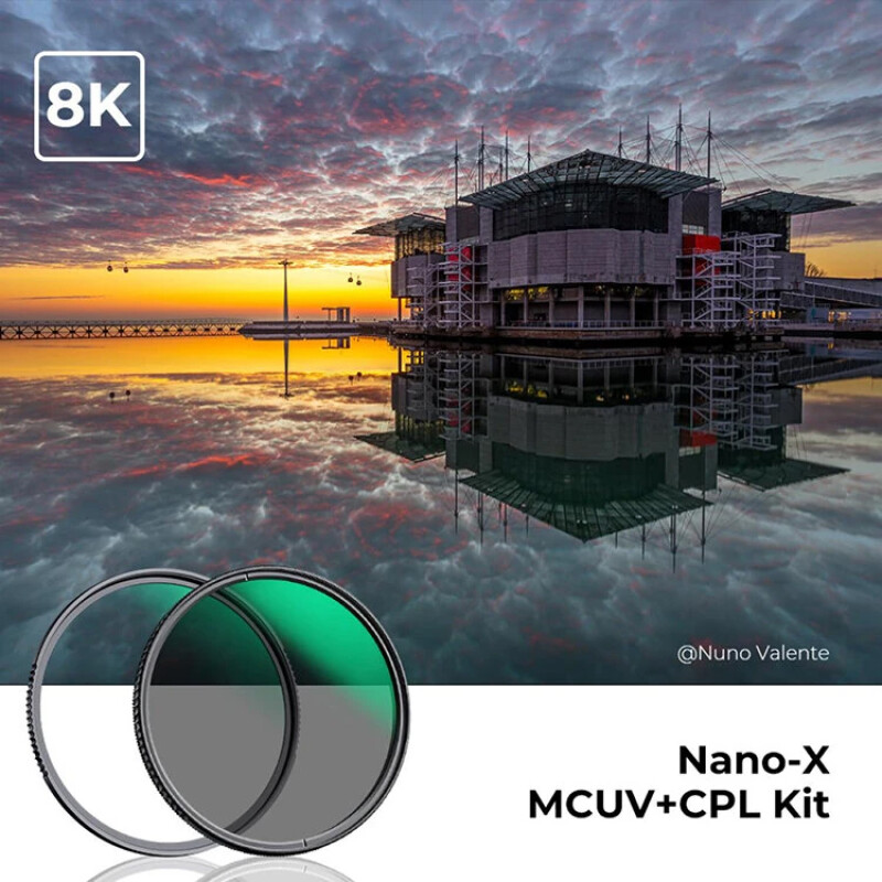 K&F Concept Nano-X MCUV+CPL 58мм комплект светофильтров