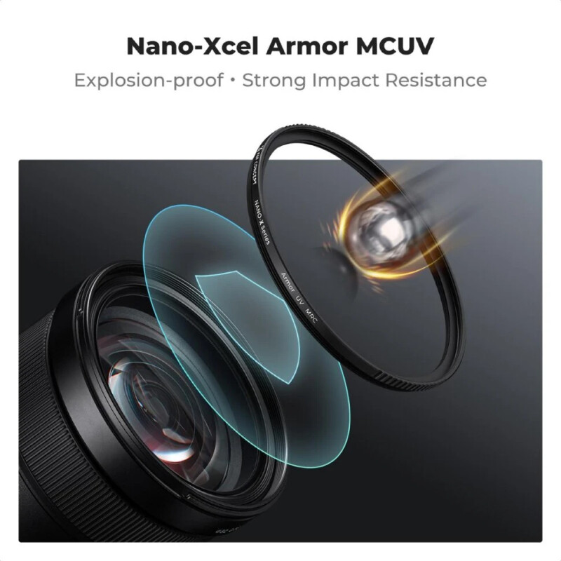 K&F Concept Nano-X Armor MCUV 40.5мм светофильтр