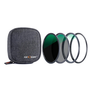 K&amp;F Concept 3 in 1 magnetic (MCUV+CPL+ND1000) 67мм комплект светофильтров