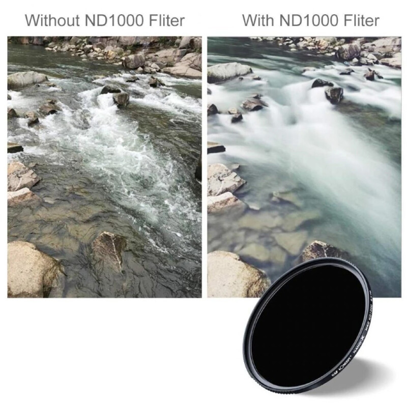 K&F Concept Nano-X ND1000 82мм светофильтр