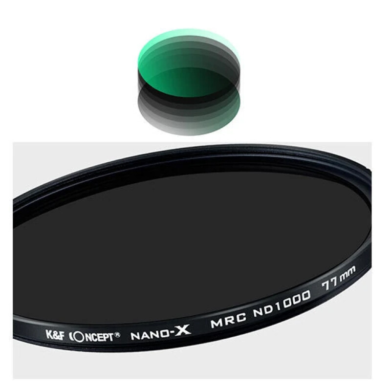 K&F Concept Nano-X ND1000 82мм светофильтр