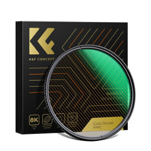 K&amp;F Concept Nano-X MRC Gold Streak 52мм светофильтр
