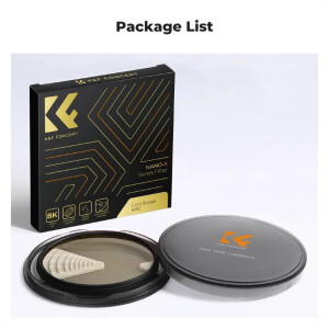K&amp;F Concept Nano-X MRC Gold Streak 82мм светофильтр