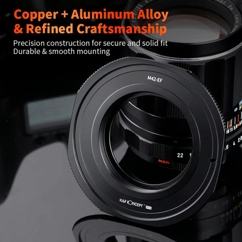 K&F Concept M10135 адаптер для объектива M42-EOS