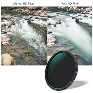 K&amp;F Concept Nano-X CPL/ND2-32 55мм светофильтр