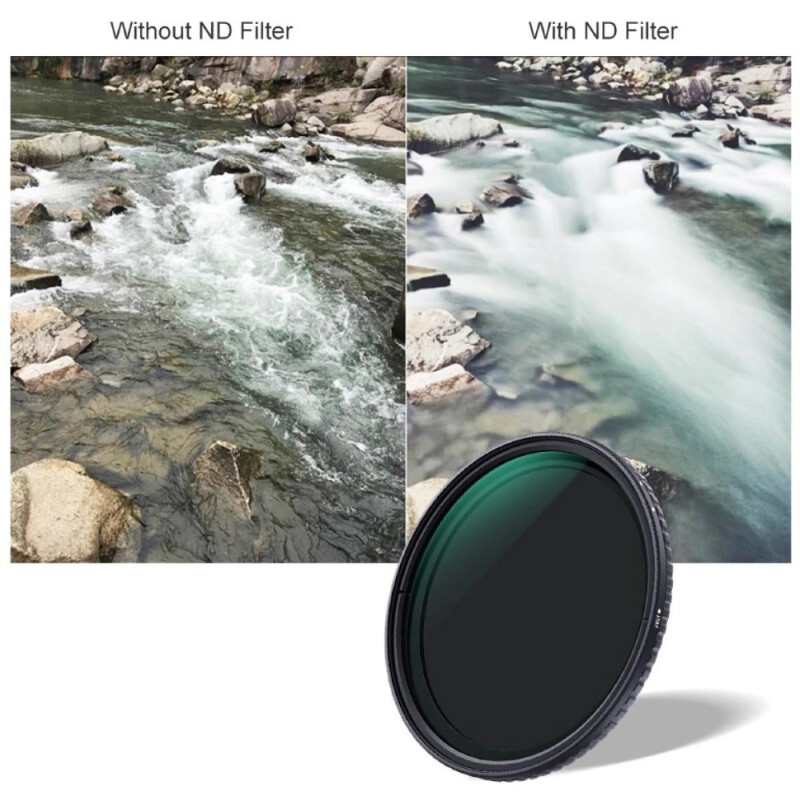 K&F Concept Nano-X CPL/ND2-32 55мм светофильтр
