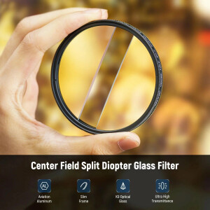 K&amp;F Concept Nano-K Centerfield Split Diopter 67мм светофильтр