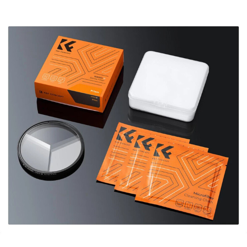 K&F Concept Nano-B Kaleidoscope Prism Triangular 77мм светофильтр