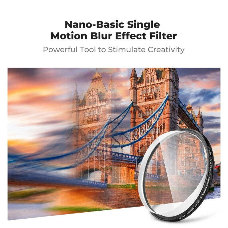 K&F Concept Nano-B Single Motion Blur 77мм светофильтр