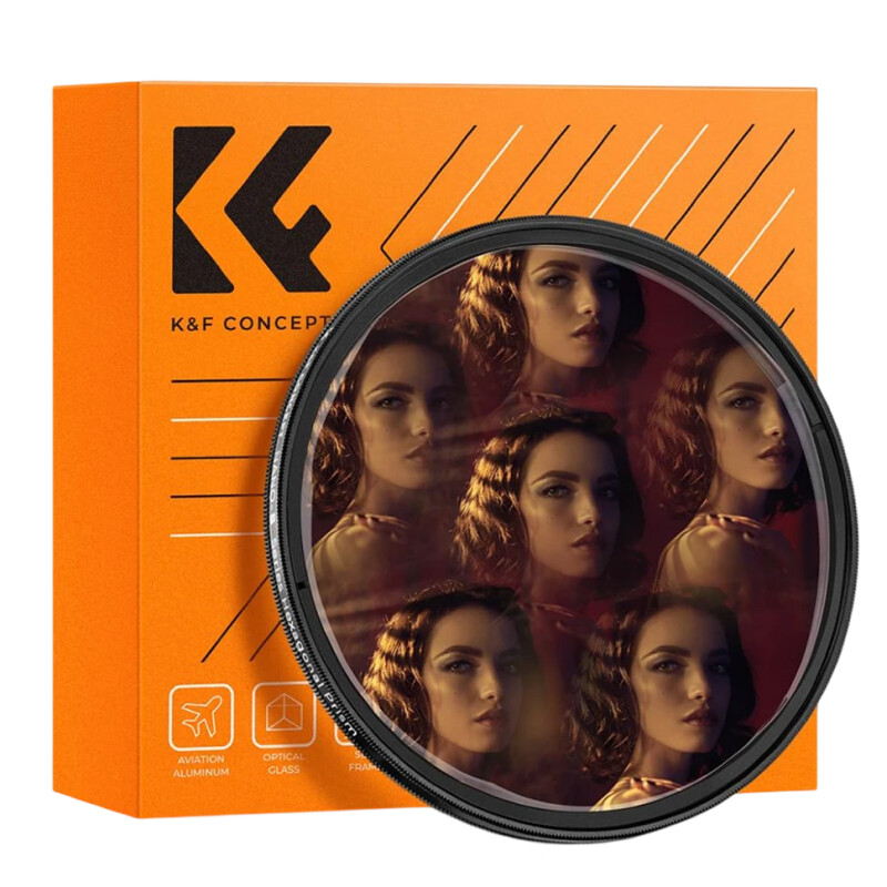 K&F Concept Nano-B Kaleidoscope Prism Hexagonal 77мм светофильтр