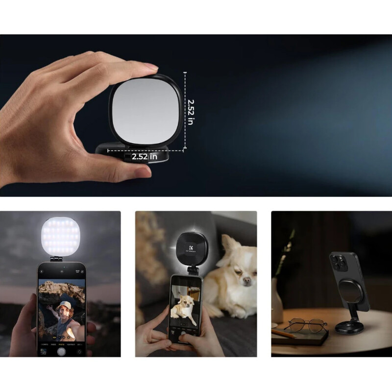 K&F Concept 360° Magnetic осветитель белый