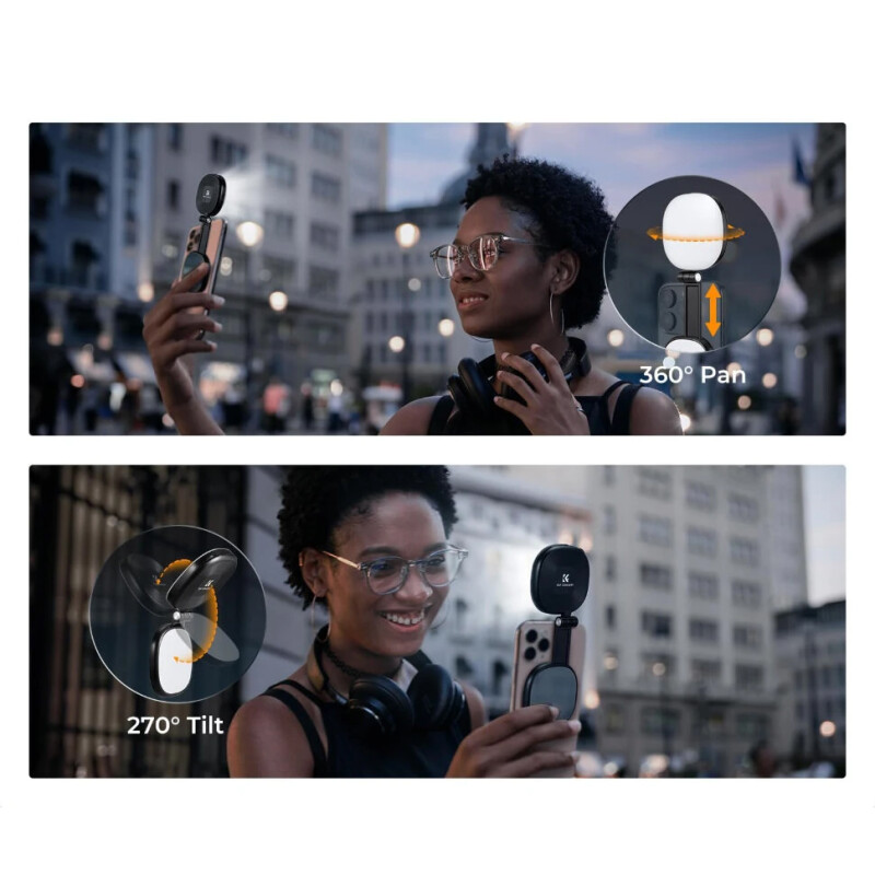 K&F Concept 360° Magnetic осветитель белый