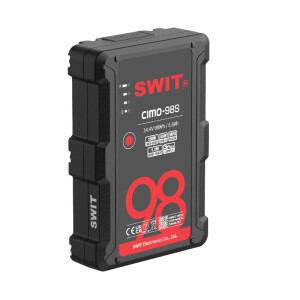SWIT CIMO-98S аккумуляторная батарея V-Mount Slim Cine 98 Втч разъемы D-Tap, USB-C, USB-A