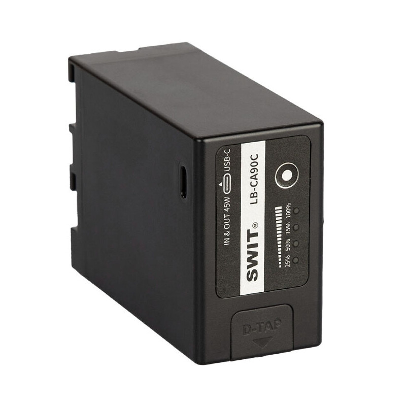 SWIT LB-CA90C аккумуляторная батарея для Canon BP-A30/A60 90 Втч разъемы D-Tap, USB-C