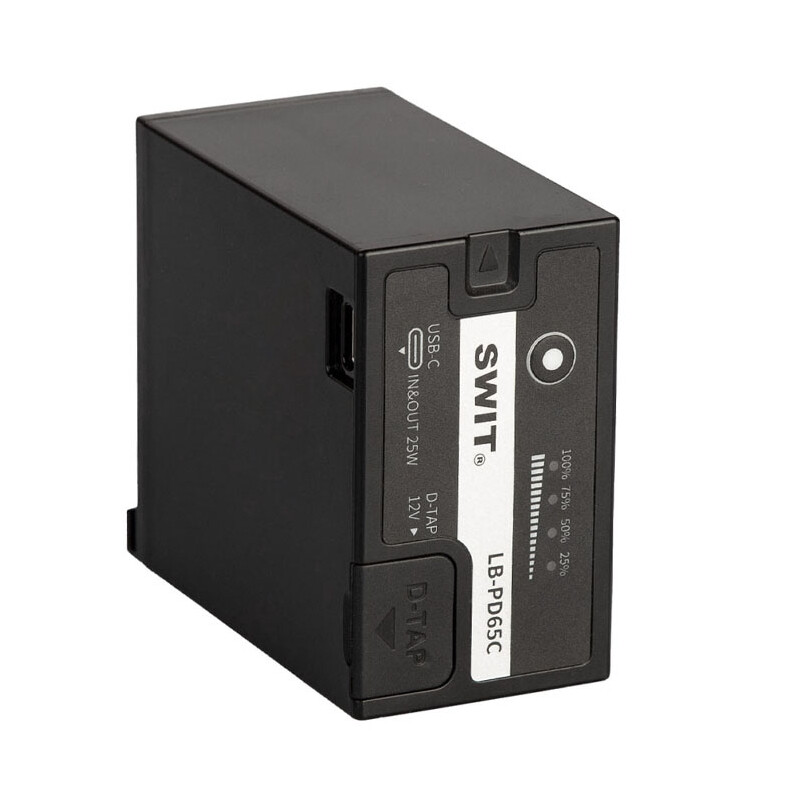 SWIT LB-PD65C аккумуляторная батарея для Panasonic VBR59/89/118 65 Втч разъемы D-Tap, USB-C