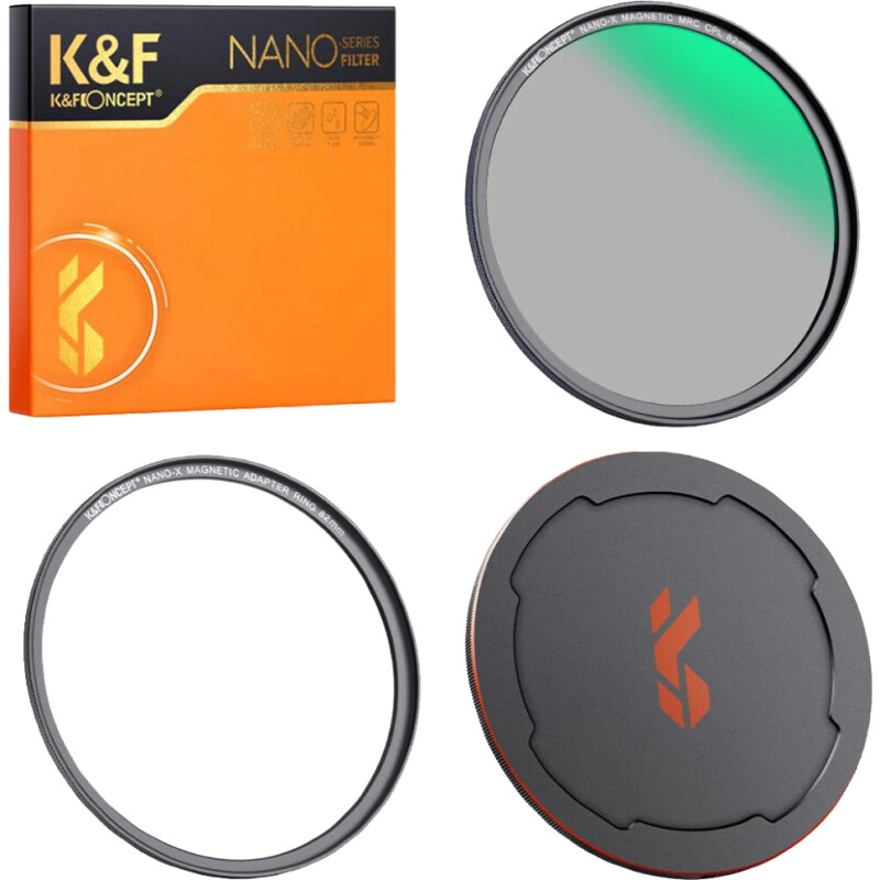 K&F Concept Nano-X Magnetic CPL 55мм светофильтр