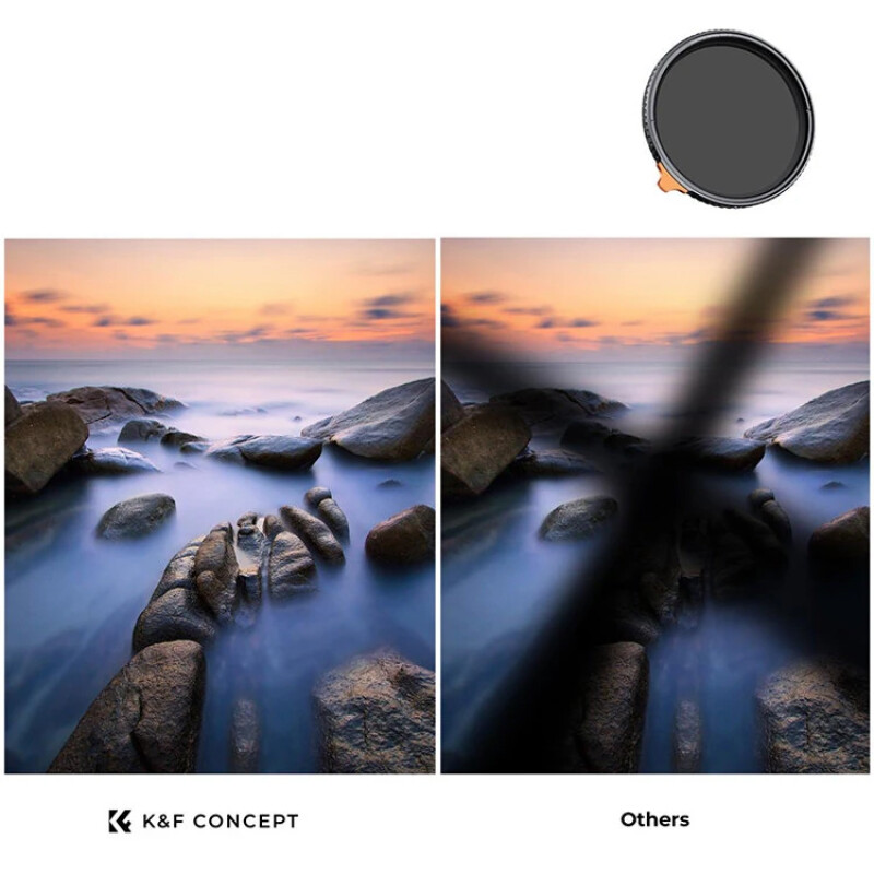 K&F Concept Nano-X ND2-32 62мм светофильтр
