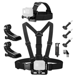 K&amp;F Concept Accessories Set комплект креплений для POV съёмки на экшн-камеру и смартфон
