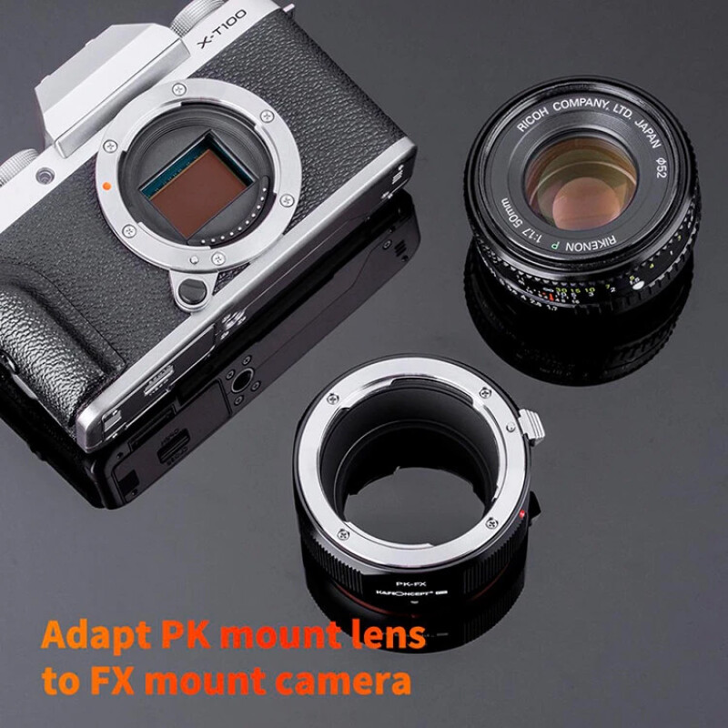 K&F Concept M17115 адаптер для объектива Pentax K на X-mount