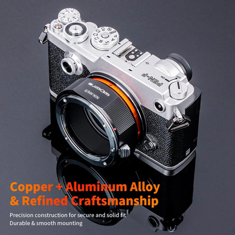 K&F Concept M11125 адаптер для объектива Nikon AI на камеру Micro 4/3
