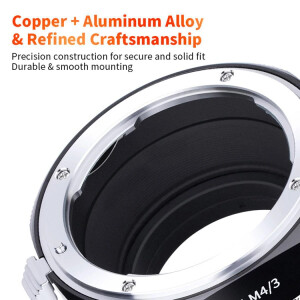 K&amp;F Concept M11125 адаптер для объектива Nikon AI на камеру Micro 4/3