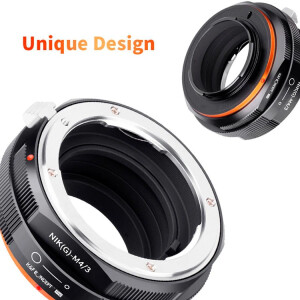 K&amp;F Concept M18125 адаптер для объектива Nikon G на камеру Micro 4/3