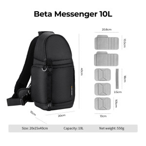 K&amp;F Concept Beta Messenger 10L сумка