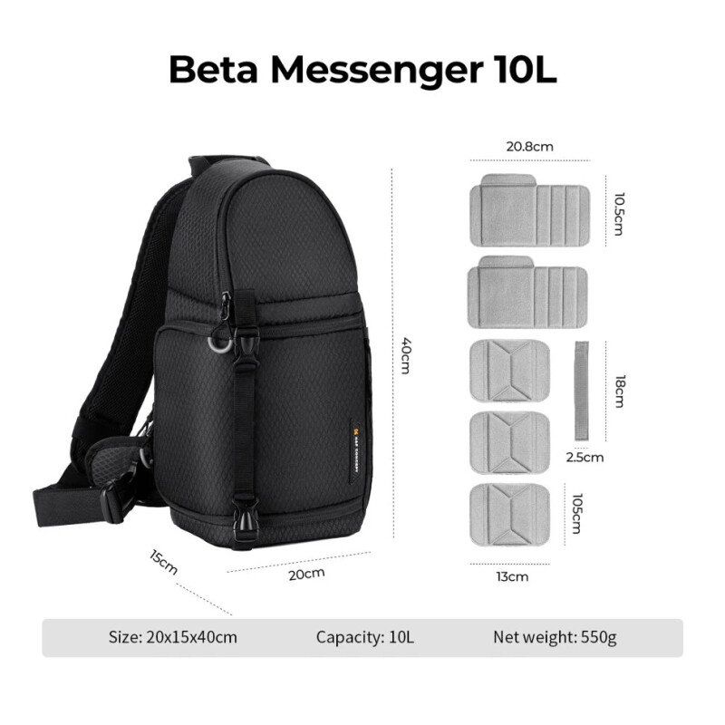 K&F Concept Beta Messenger 10L сумка