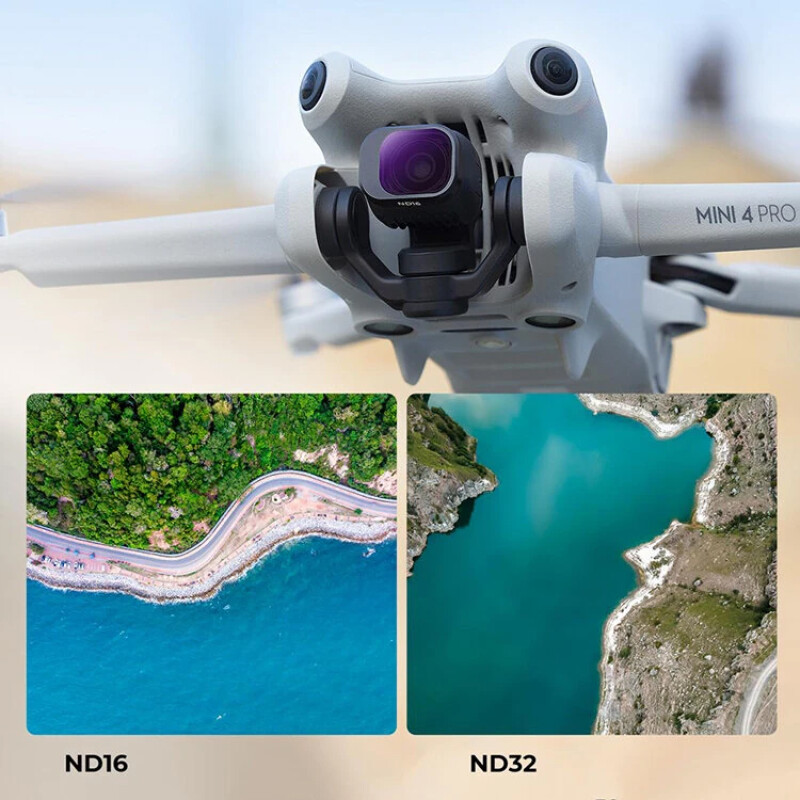 K&F Concept Nano-X ND для DJI Mini 4 Pro (6шт) комплект светофильтров