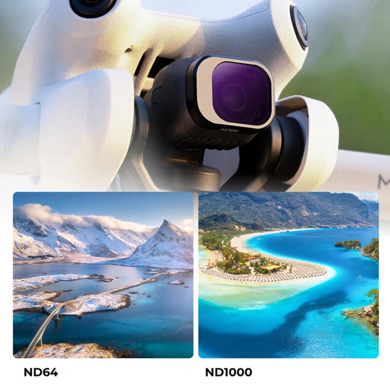 K&F Concept Nano-X ND для DJI Mini 4 Pro (6шт) комплект светофильтров