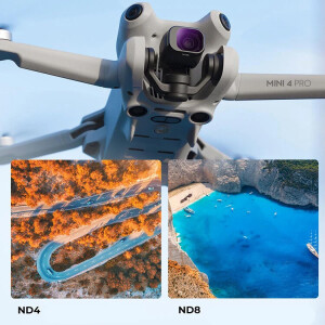 K&amp;F Concept Nano-X ND для DJI Mini 4 Pro (6шт) комплект светофильтров