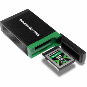 Delkin Devices USB4 / Thunderbolt CFexpress Type B Card Reader картридер