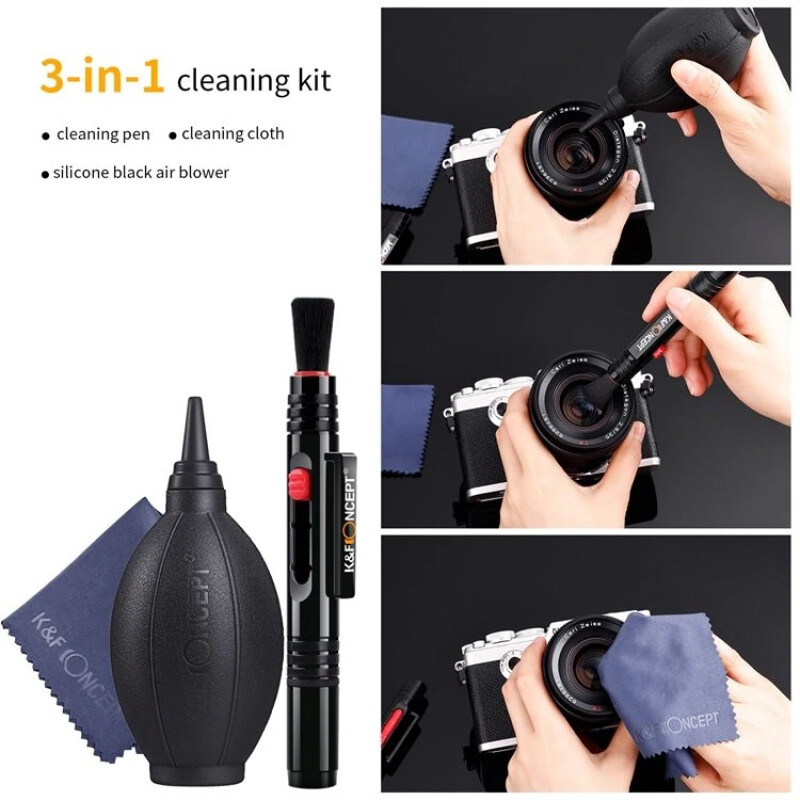 K&F Concept Optical Cleaning Kit 1694 набор для чистки оптики