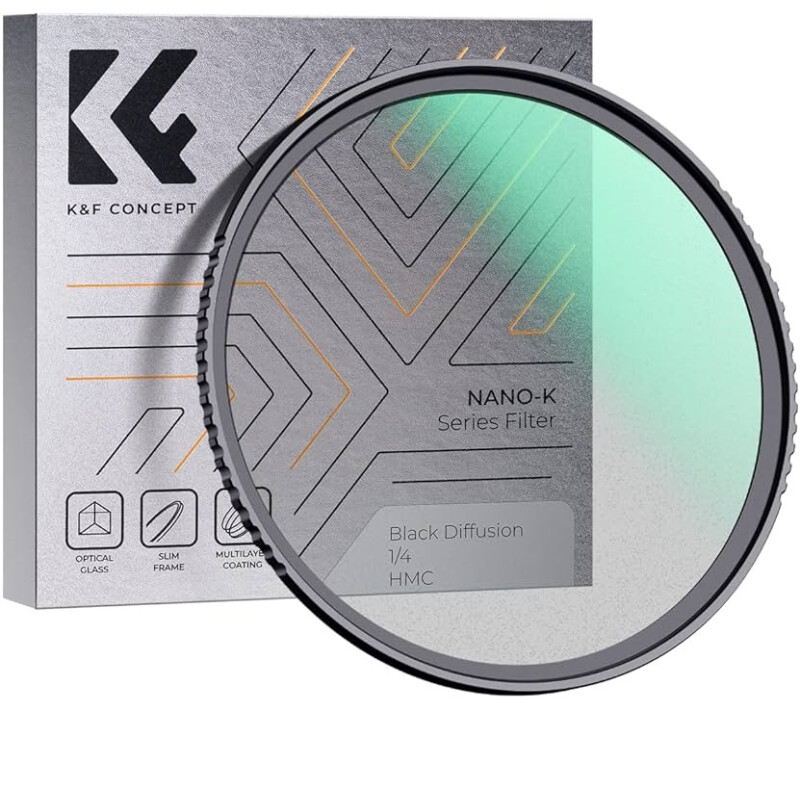 K&F Concept Nano-K Black Mist 1/4 77 мм светофильтр дымчатый black diffusion