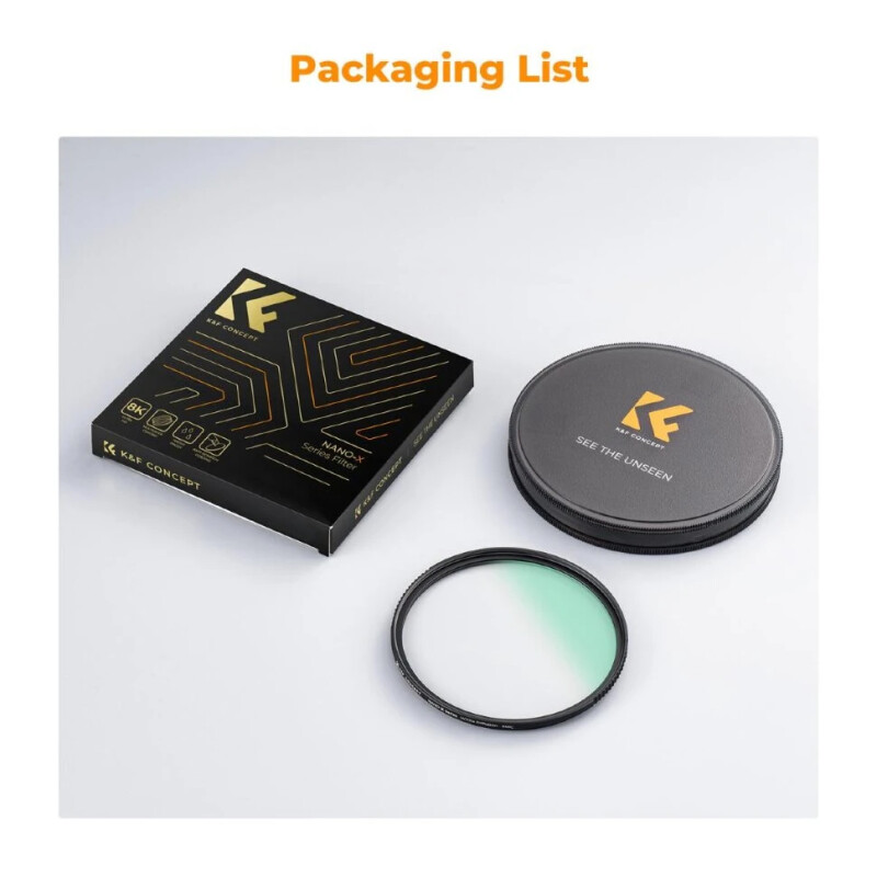 K&F Concept Nano-X White Pro Mist 1/4 49мм светофильтр